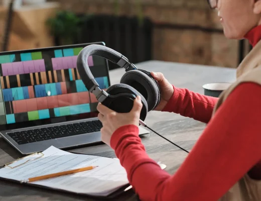 Recording the podcast